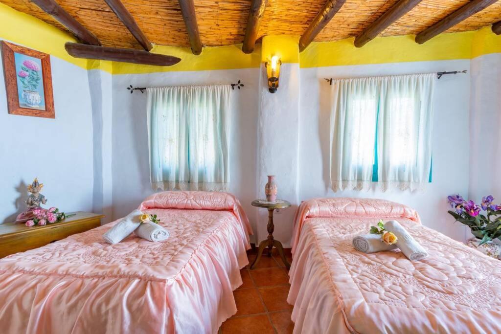 פריחיליאנה Casa Rosa, Con Encanto Y Piscina Climatizada מראה חיצוני תמונה
